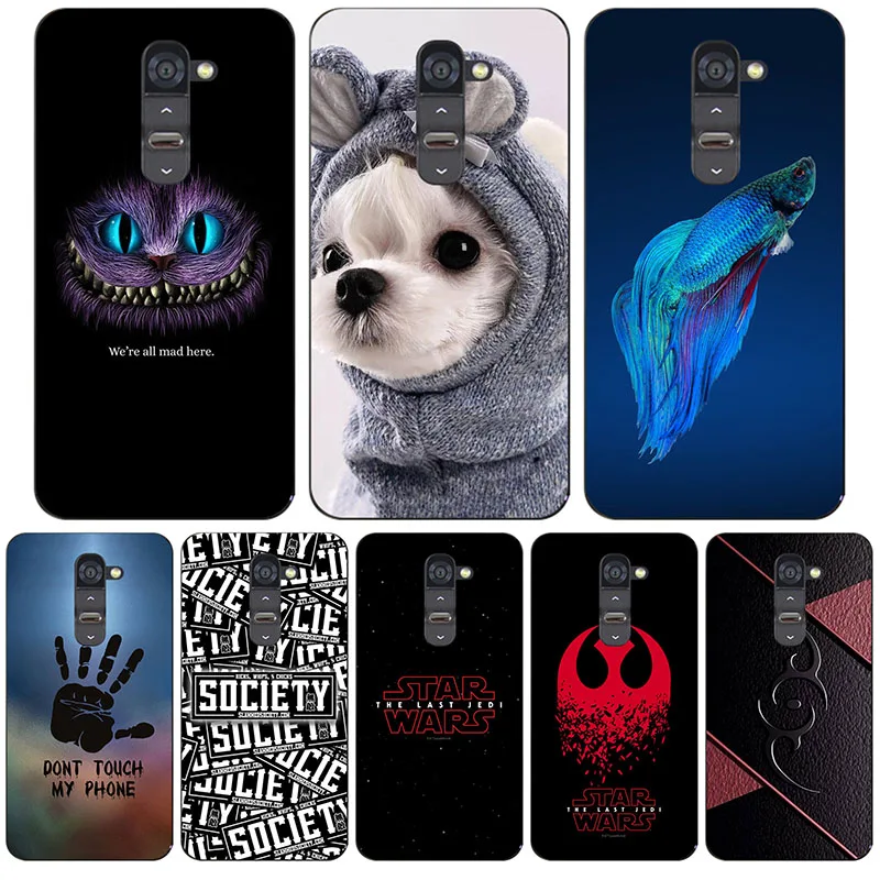 

Cute Cartoon Case For LG Optimus G2 D801 D802 F320 LS980 Cover Printing Cat Phone Shell Capa Funda For LG G2 Mini D618 D620