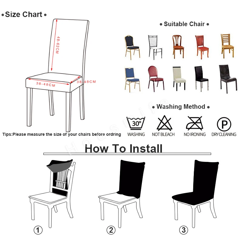 Полосатые чехлы для стульев из спандекса с принтом, универсальные чехлы для стульев, чехлы для сидений для отеля, банкета, дома, свадьбы, Декор