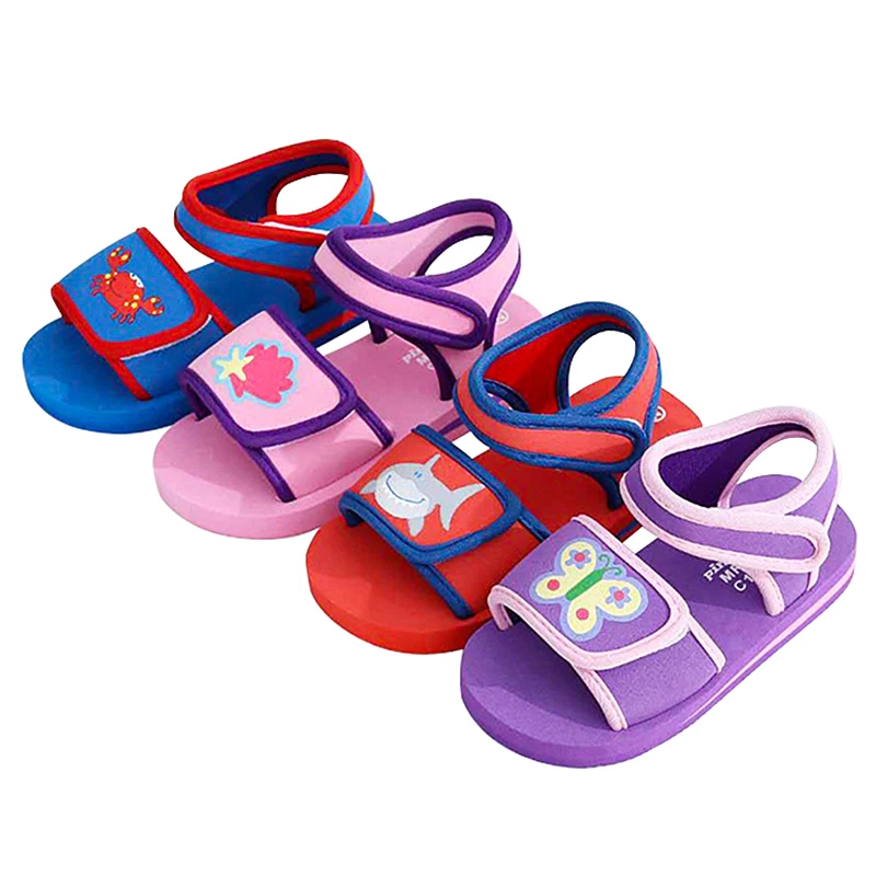 Cartoon Kids Sandals Boy Summer Beach Toddler Shoes Hook Loop Comfortable Barefoot Sandals For Baby Shark Butterfly Girls Sandal Cartoon Kids Sandals Boy Summer Beach Toddler Shoes Hook Loop Comfortable Barefoot Sandals For Baby Shark Butterfly Girls Sandal