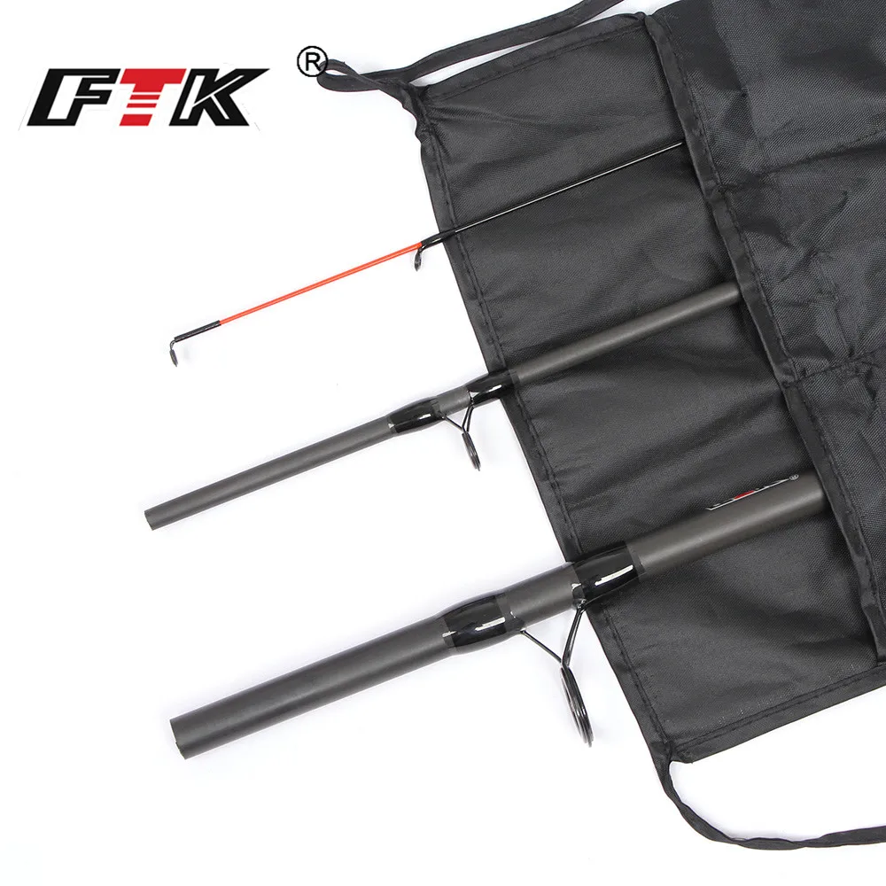 Карбоновая удочка FTK фидерное удилище с груз кормушкой 3SEC C.W 40 120G 3 3м 6м 9м 99%