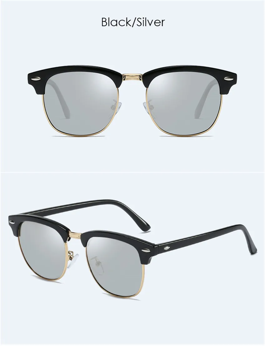 Солнцезащитные очки Для Мужчин Поляризованные Очки Uv400 оттенков для Для женщин Винтаж солнцезащитные очки для вождения, мужские ретро кошачий глаз Леди Высокое качество Полар-флиса