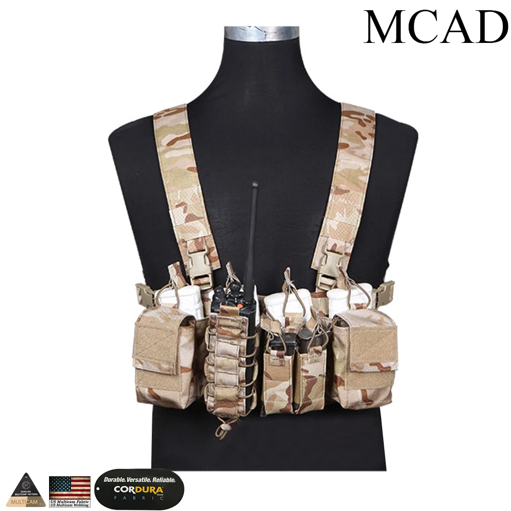 Emerson D3CR Disruptive Environments Tactical Chest Rig Hunting Vest W/ Pouches 