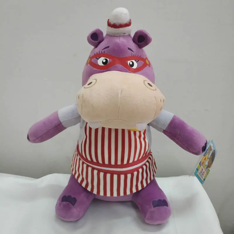 Doc McStuffins, игрушки, Doc Lambie, ягненок, Stuffy Dragon Hallie, бегемот, Boppy Dog, плюшевые игрушки, 30 см, милые мягкие животные, детские куклы, подарки - Цвет: 30cm