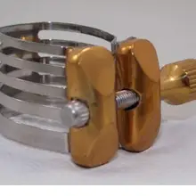 Из нержавеющей стали сопрано саксофон Лигатура идеально sax вязь