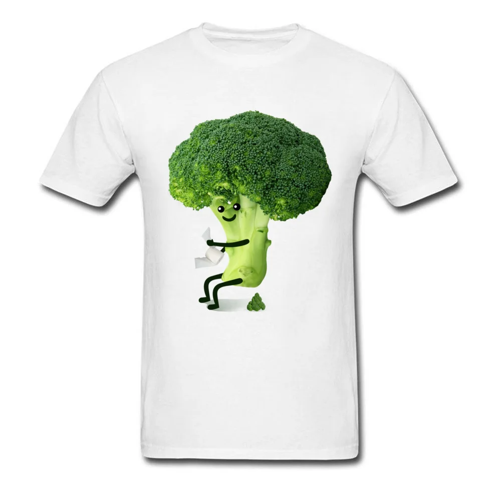 Vegetarian Tops Shirt Retro O Neck Comics Short Sleeve Cotton Male T-shirts Fitness Tight T Shirt Wholesale Vegetarian white