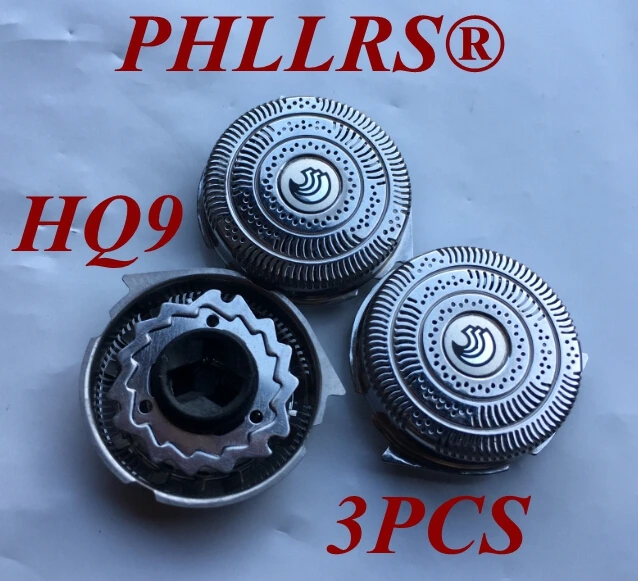 3pcs HQ9 razor blade replace head for philips Norelco shaver PT730