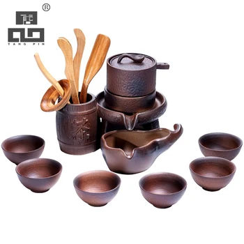 

TANGPIN automatic kung fu tea set home ceramic teapot tea cup set drinkware