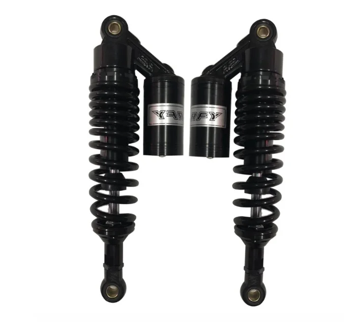

8MM SPRING 305MM 320MM 350MMAIR/NITROGEN MOTORCYCLE SHOCK ABSORBERS FOR Honda/Yamaha/Suzuki/Kawasaki/Dirt bikes/ ATV BLACK