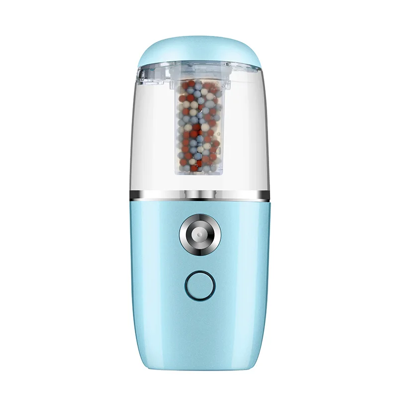 Прибор для ухода за кожей прибор для паровой бани для Лица Nano Handy Портативный мини USB распылитель тумана для лица очищает и подтягивает кожу