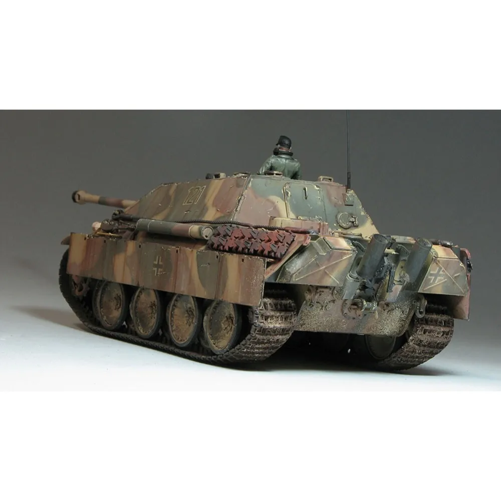 Tamiya по супер скидке 35203 1/35 Пособия по немецкому языку самоходное противотанковое орудие Jagdpanther Sd Kfz 173 поздней версии сборки БТТ модель здания Наборы о rc игрушки