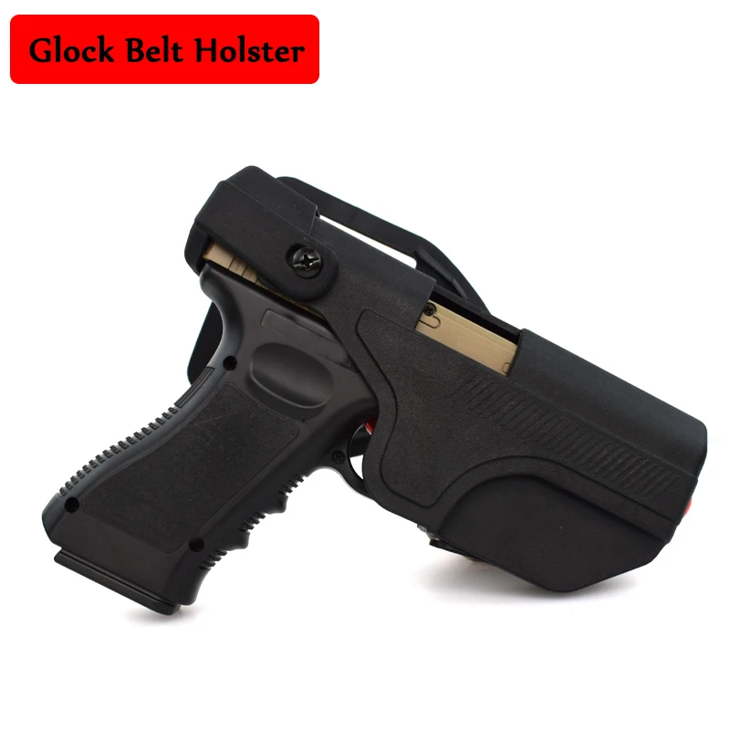 Tactical Glock 17 19 22 23 31 32 Gun Carry Holster Military Army Shooting Pistol Quick Drop Belt Holster Right Hand             