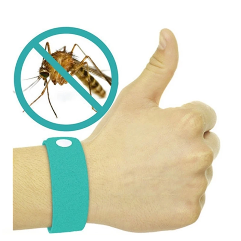 20pcs/lot Long Effective Mosquito Repellent Bracelets Pest Insect Control Keep Kids Adults Safe