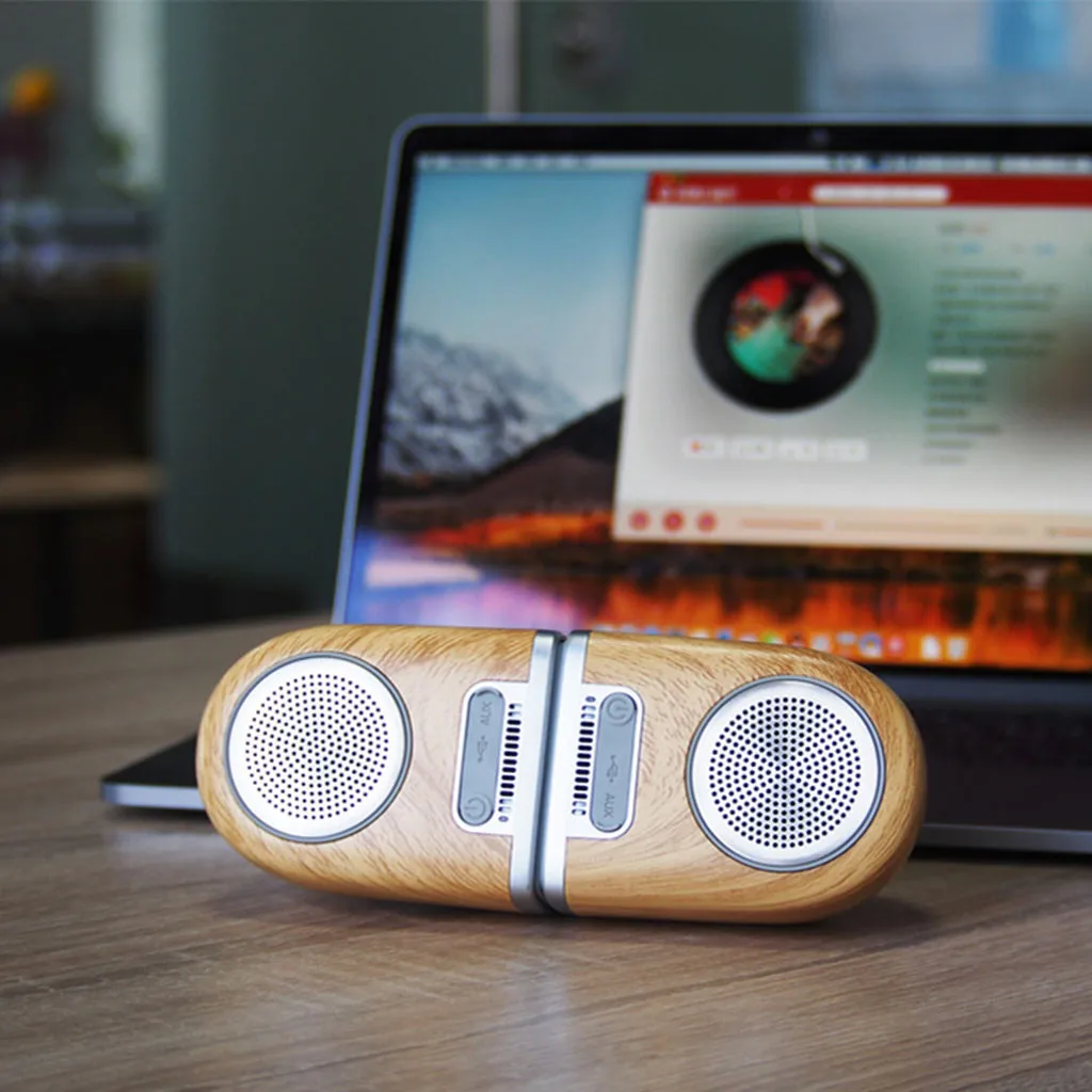 

TWS Waterproof Magnetic Suction Car Bluetooth Speakers True Wireless Surround high quality Nordic design style 3D stereo soundDD