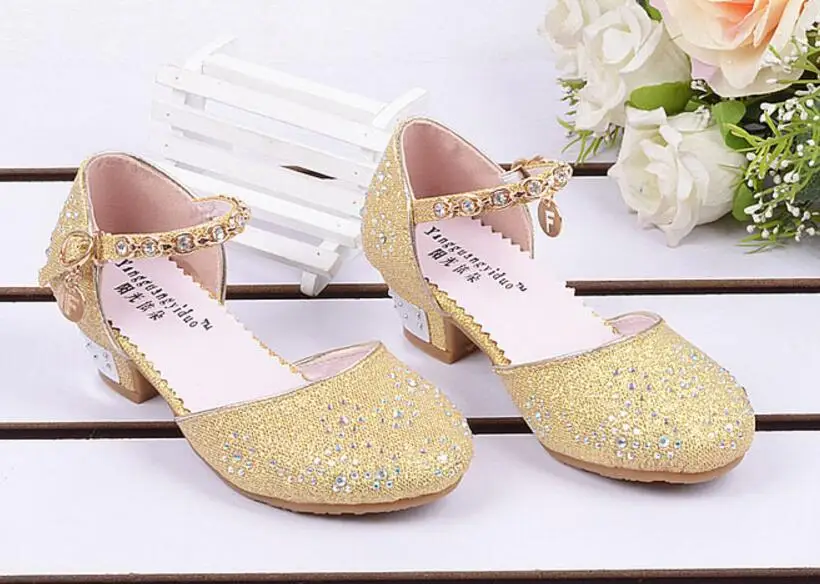 Girls casual leather shoes-20