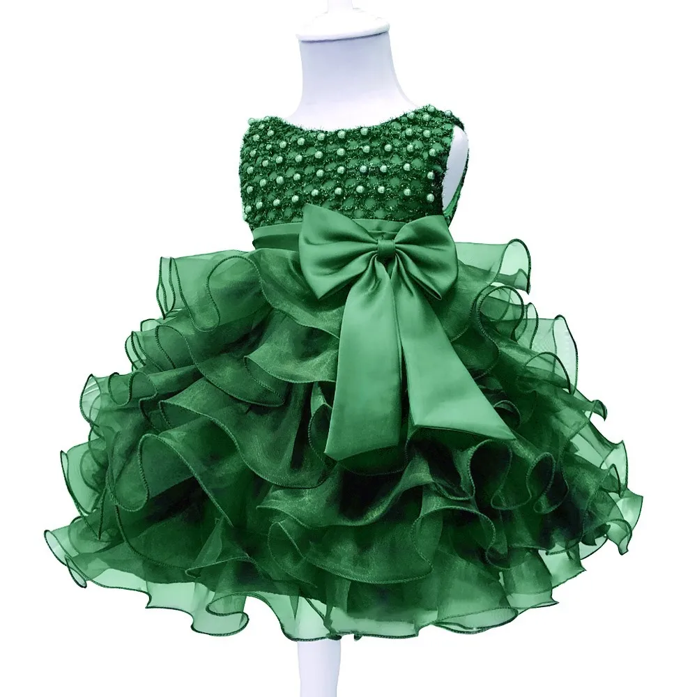 Топ; кружевное платье с цветочным узором для девочек; платье для девочек на крестины; нарядное платье для вечеринки; платье для дня рождения для маленьких девочек 1 год