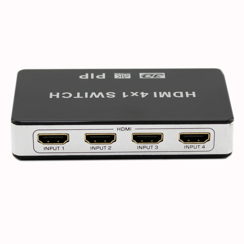 4 порта HDMI коммутатор 4x1 картинка-в-картинке PiP HDMI переключатель V1.4 Поддержка 3D полный HD 4k x2K для HDTV с ИК-пультом дистанционного управления