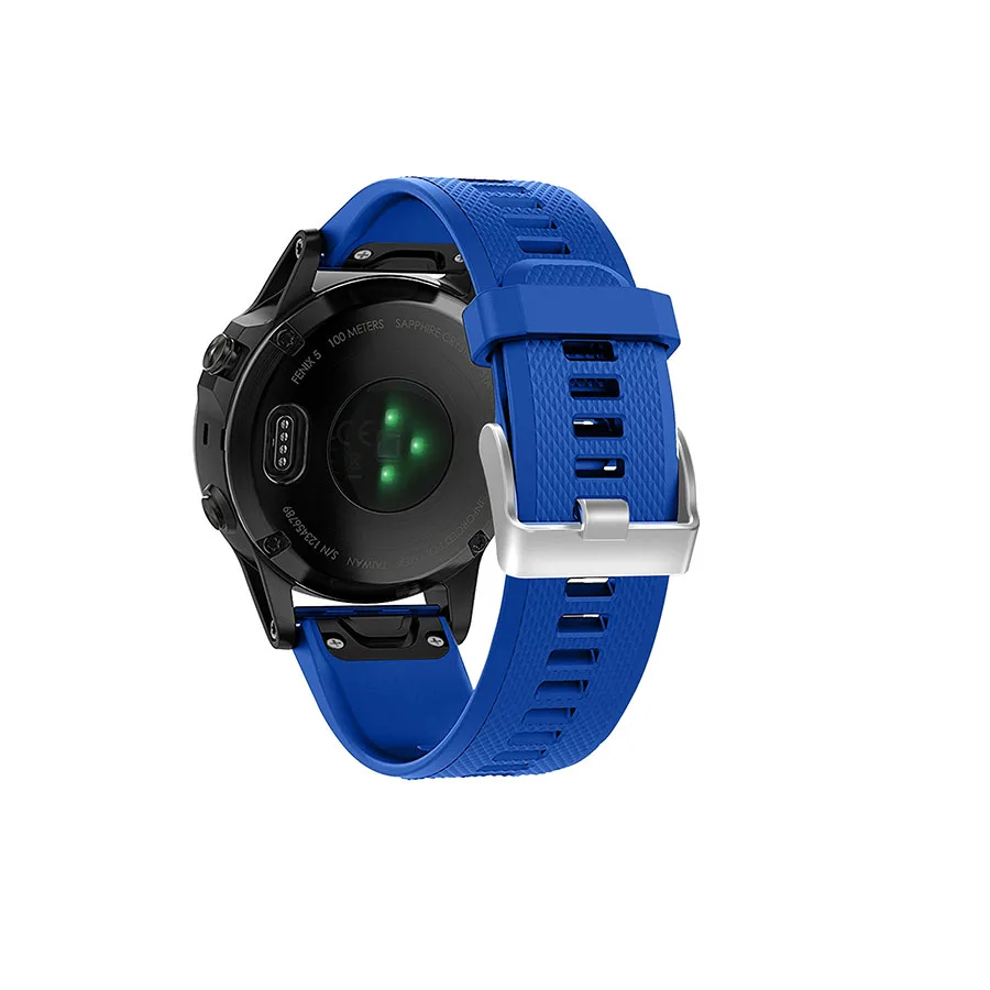 Силиконовый спортивный ремешок для Garmin Forerunner 945 935 смарт-ремешок для часов Quick Release Easyfit сменный ремешок на запястье ремень - Цвет ремешка: pin blue