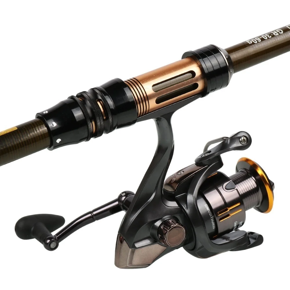 Sougayilang الصيد قضيب كومبو قضيب تليسكوبي 1.3 1.5 1.8 2.1 2.4 M مع 5.2: 1 13 + 1BB الغزل الصيد بكرة الصيد معالجة Sougayilang الصيد قضيب كومبو قضيب تليسكوبي 1.3 1.5 1.8 2.1 2.4 M مع 5.2: 1 13 + 1BB الغزل الصيد بكرة الصيد معالجة