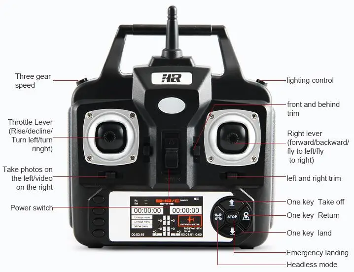 Обновленный SH5H Радиоуправляемый Дрон Квадрокоптер вертолет Wifi FPV широкоугольный