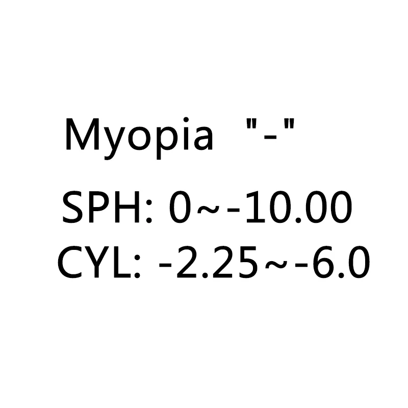 Ovza 1,67 ультра тонкие линзы при близорукости асферические линзы близоруких очки для близоруких линз анти-голубые лучевые очки Анти-усталость Подгонянные - Цвет линз: myopia
