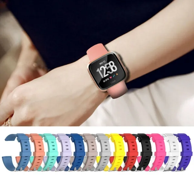 Coolaxy Band Voor Fitbit Versa Lite Band Smart Horloge Pols Band Voor Fitbit Versa Band Siliconen Vervanging Voor Fit bit
