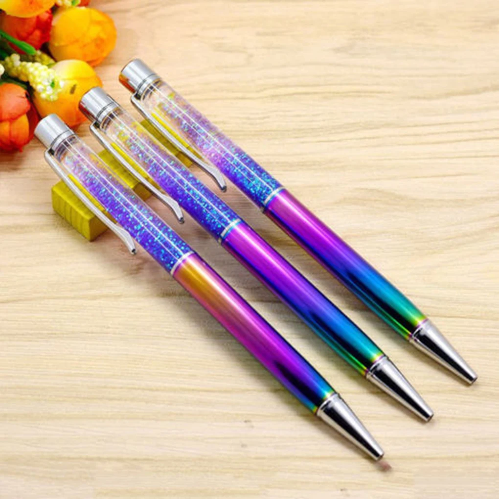 

ZHUTING Colorful Glitter Crystal Ball-Point Pen Marker Pen Student Office Stationery