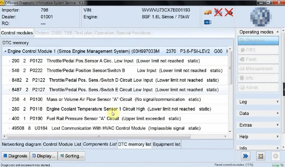 Последний ODIS 4.3.3 с Keygen для VAG 9 брендов Odis VAS 5054A V4.3.3 Поддержка нескольких языков
