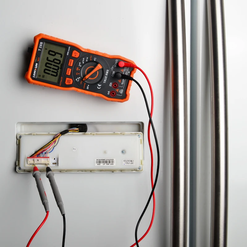 Цифровой мультиметр LOMVUM TRMS True RMS автоматический/ручной диапазон 6000 отсчетов