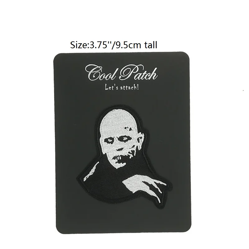 

Count Orlok Embroidered Patch Horror Movie Nosferatu Dracula Vampire Monster