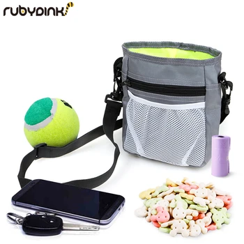 

Pet Dog Pouch Dog Training Treat Bags Portable Detachable Doggie Pet Feed Pocket Pouch Puppy Snack Reward interactive Waist Bag