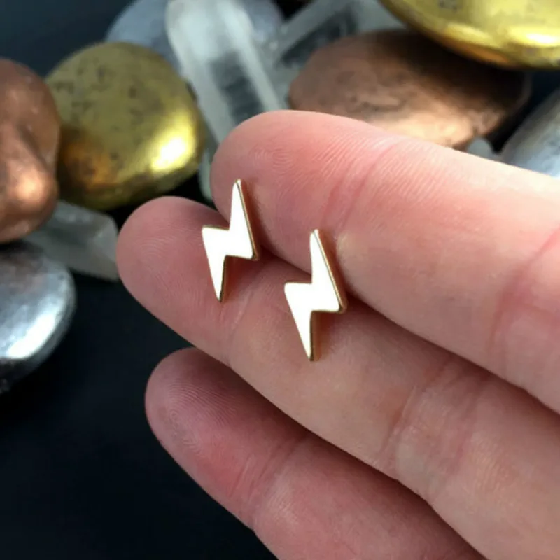 

NEW Gold Silver Clip Earrings Lightning INSECT SHAPED Clip Earrings ANIMAL JEWELRY For Women Girl Gift Clip Earrings