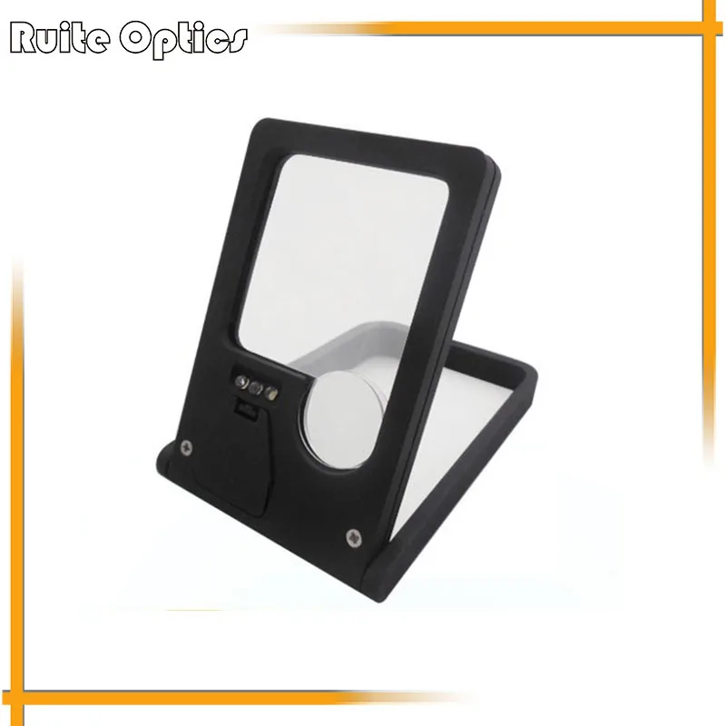Pocket Size Foldable Mobile Phone Magnifying Glass Illuminated