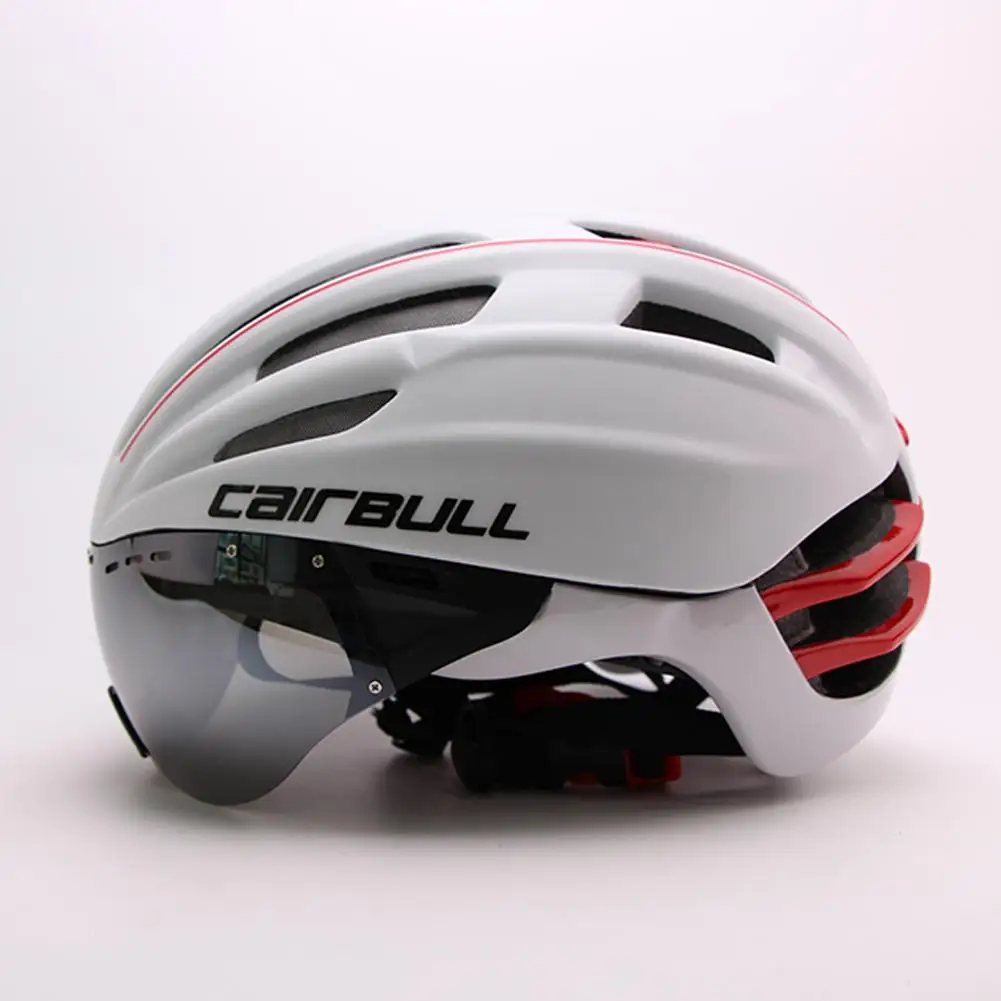 

Road Bicycle Helmet Cycling Bike Sports Bike Helmets Riding Racing Time-Trial Safe Removable Protection Lens