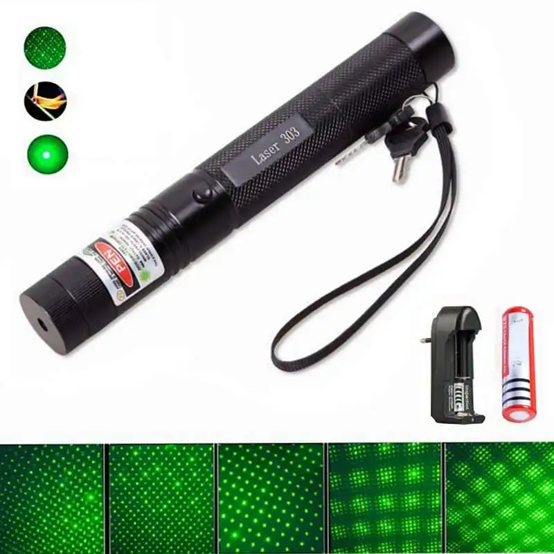 532nm 5 mW قلم ليزر عالية الطاقة 303 الأخضر مؤشر ليزر القلم قابل للتعديل حرق مباراة مع قابلة للشحن 18650 بطارية 532nm 5 mW قلم ليزر عالية الطاقة 303 الأخضر مؤشر ليزر القلم قابل للتعديل حرق مباراة مع قابلة للشحن 18650 بطارية