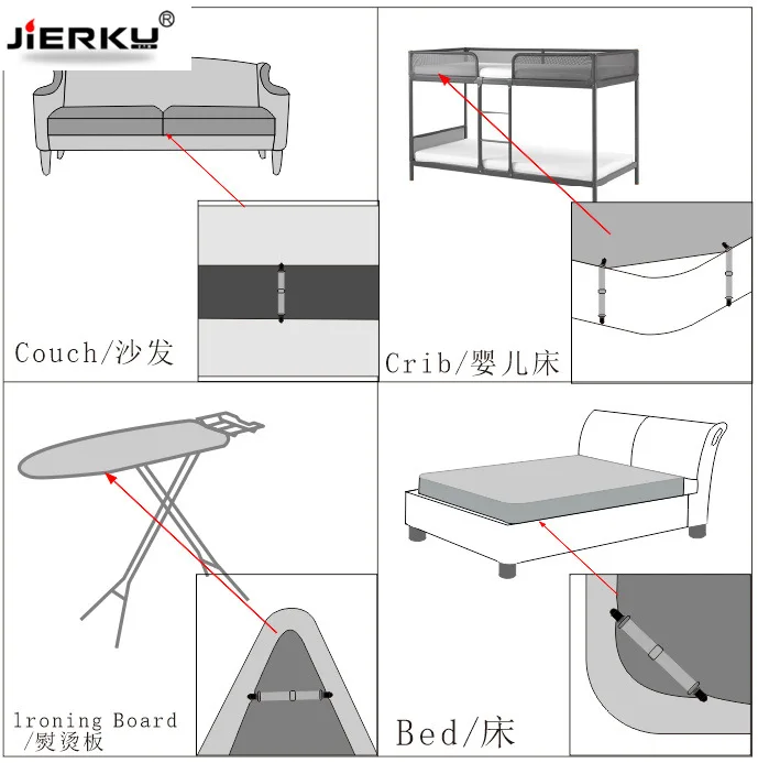 Новые листы оставаться подтяжки Диван Обложка держатель постельное белье скольжения клипса подтяжки рубашка брекеты упругой 4 шт./компл