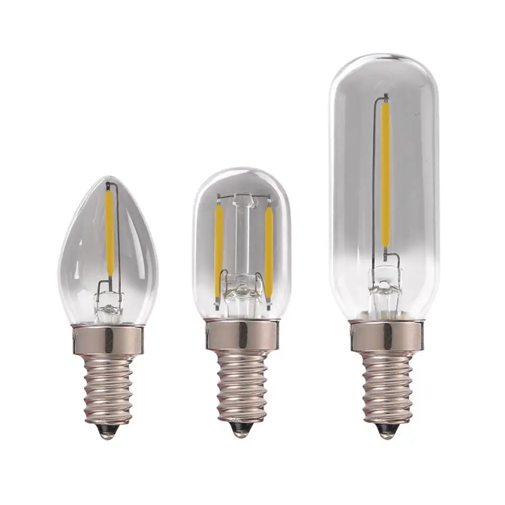 Dimmable E14 Led Filament Bulb 1w E14 220v E12 110v Led Lamp Edison Retro Led Light Bulbs Daylight 4000k Light Bulb - Led Bulbs & Tubes - AliExpress