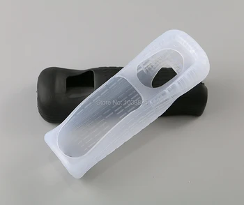 

Right Soft Silicone Case Cover Skin Shell Silicone Rubber For Wii Remote Controller Joystick Gamepad Silicone Cover
