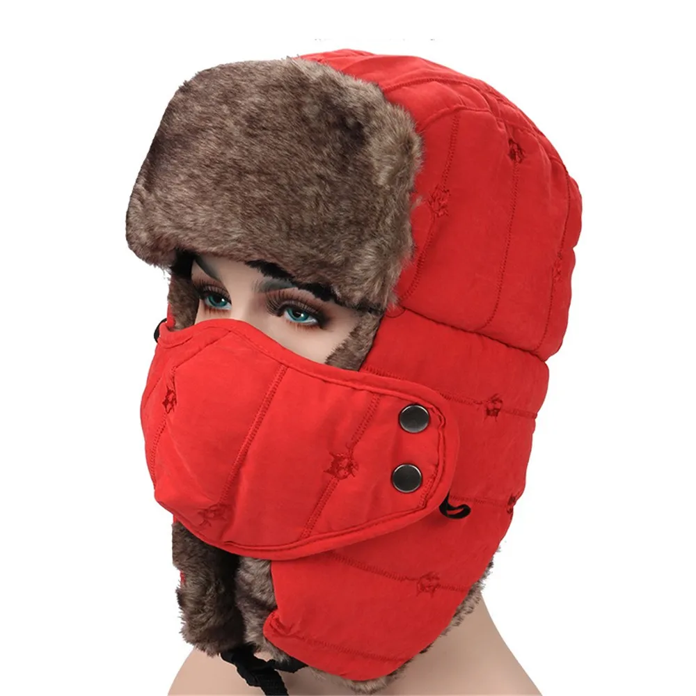 Buy 2018 Winter Motorcycle Unisex Trapper Hat With Ear