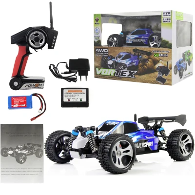 WL игрушки A959 1:18 полностью пропорциональный 2 4G Радиоуправляемый автомобиль 4WD