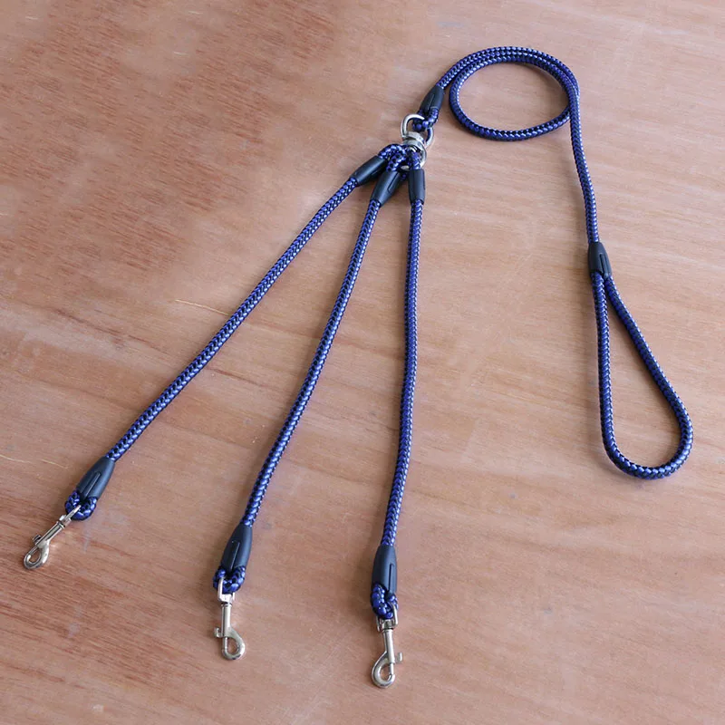 Buy 3 in 1 Durable Nylon Dog Leash Heavy Duty Tangle