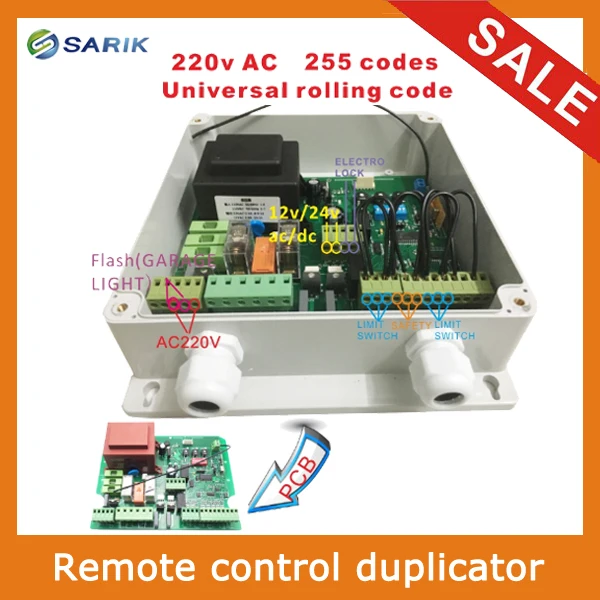 

Best Price AC 220 V 1CH Wireless Remote Control Switch System Receiver Waterproof Receiver 433.92mhz