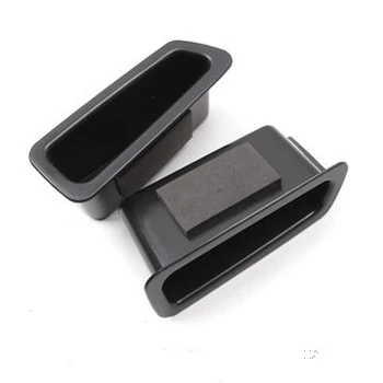 

FUNDUOO 2pcs Front Door Container Armrest Storage Box For VOLVO S60 S60L V60 2010 2011 2012 2013 2014 2015 Free Drop Shipping