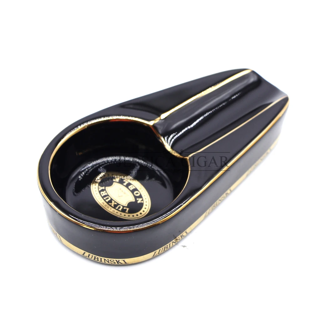 Professional Cigars Pocket Ceramic Cigar Ashtray Kaloud Table Cigarette