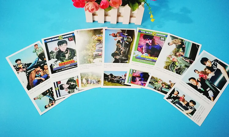 K-POP, EXO, о се Хун Chanyeol Xiumin Baekhyun D.O. Кай Чэнь Lay Suho Fanart открытка открытки стикеры книги по искусству книга Подарок Косплей Книга комплект