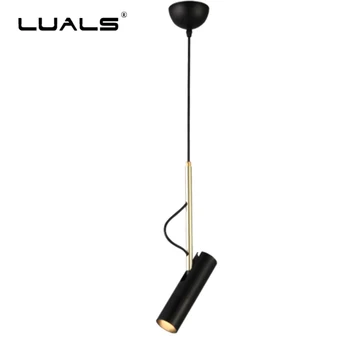 

Modern Pendant Light Creativity Spotlight Office Lighting LED Hanging Lamp Home Suspension Luminaire Adjustable Hanging Lights