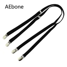 AEbone Suspensorio, для взрослых, 1,5 см* 110 см, черные подтяжки для мужчин и женщин, подтяжки для брюк, облегающие, для девушек, Tirantes Negros Sus53