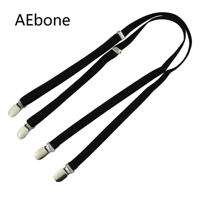Подтяжки AEbone для взрослых 1 5 см * 110 черные подтяжки мужчин и женщин штанов тонкие