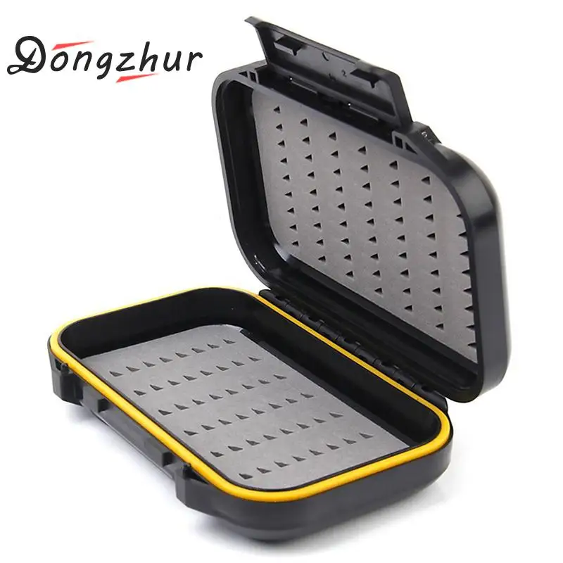 Dongzhur Portable Waterproof Fly Fishing Bait Box Trout Flies Storage