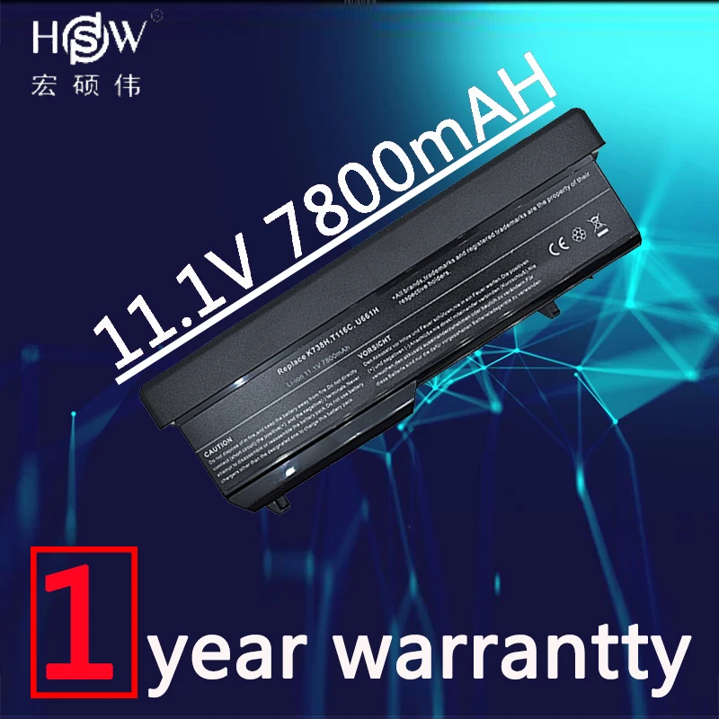 

HSW 9cell aptop Battery For dell Vostro 1310 1320 1510 1520 1521 2510 K738H N950C N956C N958C T112C T114C T116C U661H bateria
