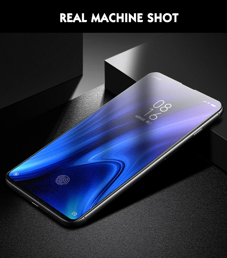 2 шт./лот, матовое закаленное стекло для xiaomi Mi 9T K20, Защита экрана для xiaomi redmi k20 pro 6D, закаленное стекло с защитой от синего света, светильник